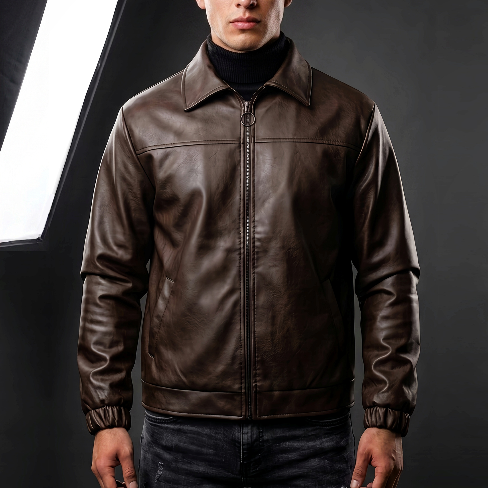 Cazadora Café - Estilo Versátil - Perfecta para Tu Look - ¡Compra Ahora!